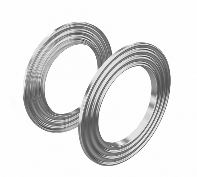 Накладки декоративные для отопителя натрубного Inox (комплект)