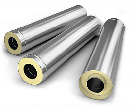 Модуль дымохода сэндвич 1 м Модуль дымохода сэндвич 1 м