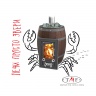 Банная печь на дровах Вариата Inox Баррель - купить на официальном сайте TMF