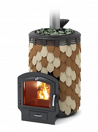 Банная печь на дровах Альфа Панголина - купить на официальном сайте TMF